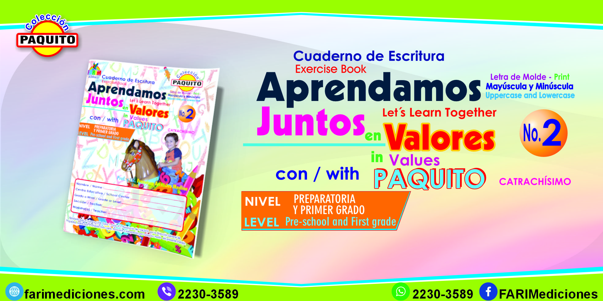 Aprendamos Juntos en Valores Con Paquito No 2